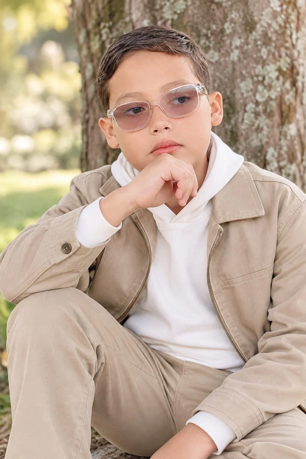 Emanuel en un momento de reflexión